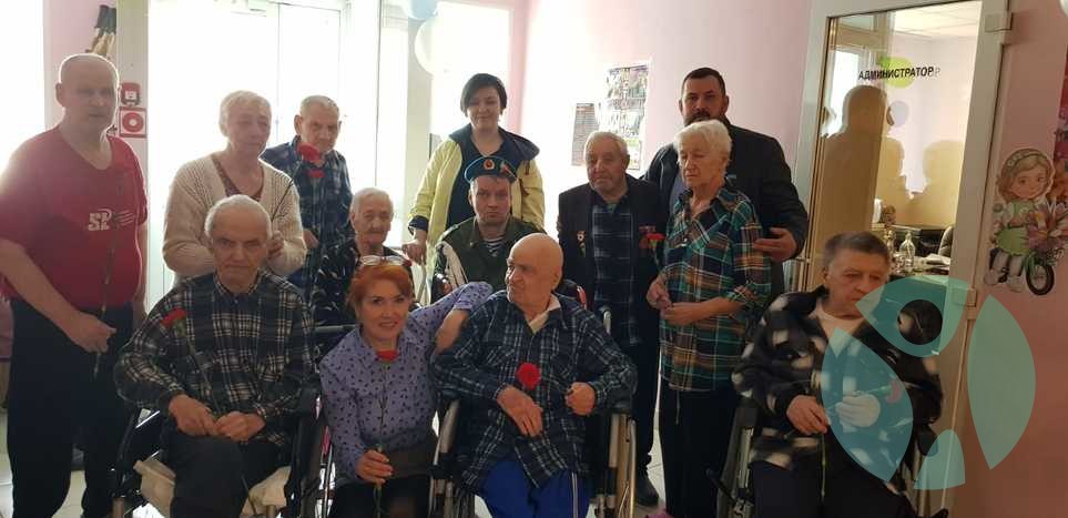 Дом престарелых г. Красноярск: День победы 2022 года в нашем пансионате для пожилых в Красноярске